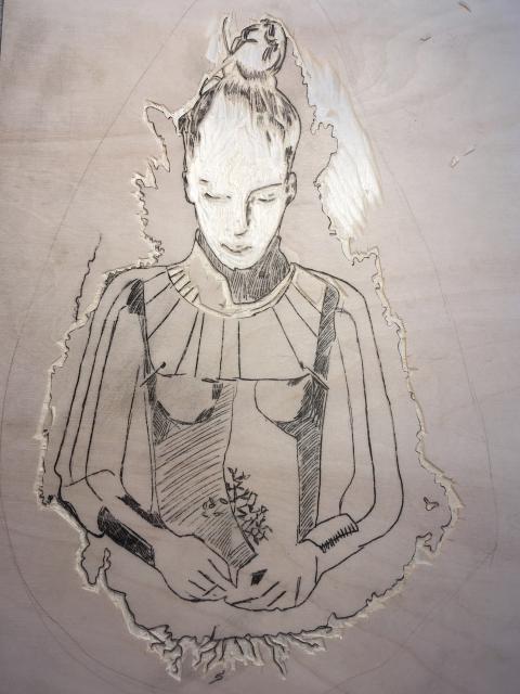 the girl — 3 / 5
